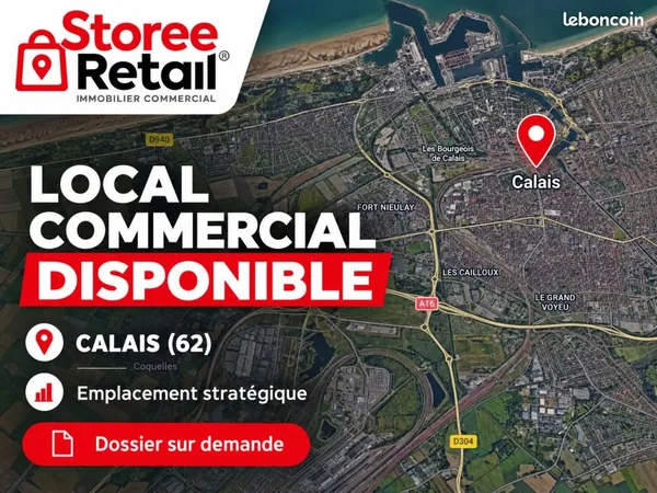 Local commercial 1 000 m²