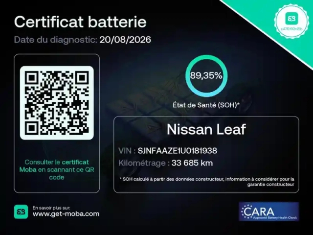 Nissan Leaf 150ch 40kwh n-connecta 22