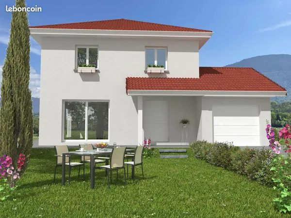 Projet de construction d'une maison 102 m² avec terrain à SAINT-PAUL-DE-VARCES (38)