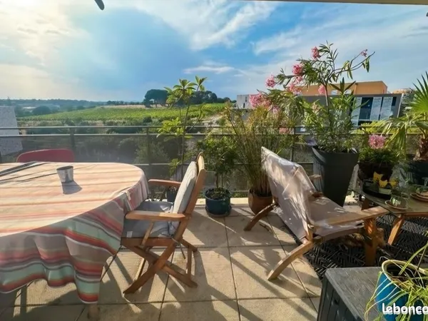 T3 récent 61 m² + terrasse + parking - Vue exceptionnelle - Prix encadré accession abordable