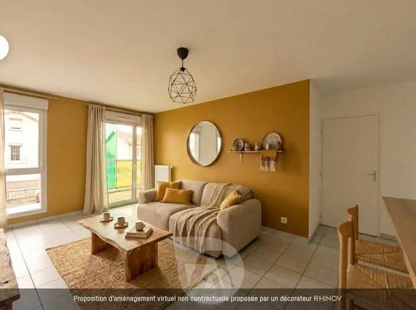 Appartement 3 pièces 64 m²
