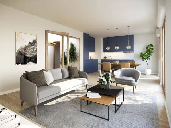 Appartement 2 pièces 46 m²