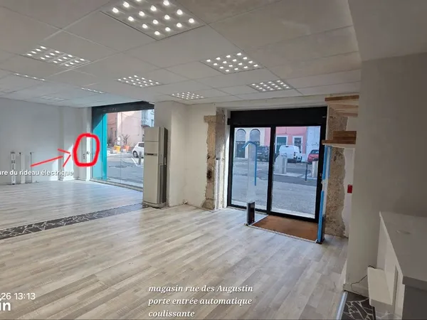 Voiron Local commercial 100m2 + 98m2 de cave