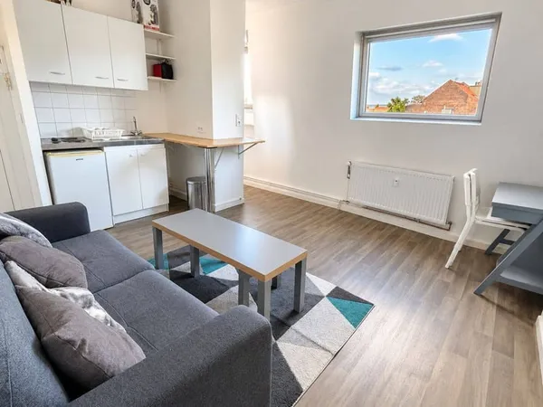 Studio 1 pièce 18 m²