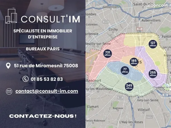 Bureaux 388 m²