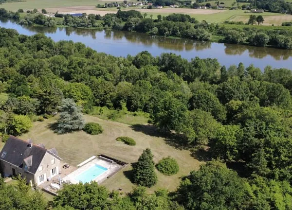 Exeptionelle vue sur la vallée de la Loire