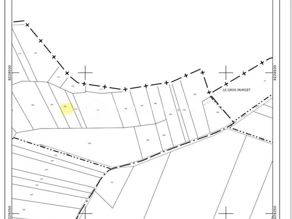 Terrain 1 982 m² Dieudonne
