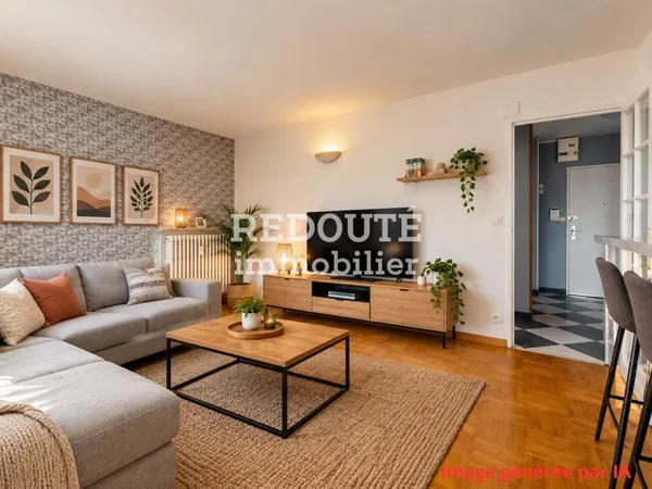 Appartement T2 avec une loggia- secteur clairmarais