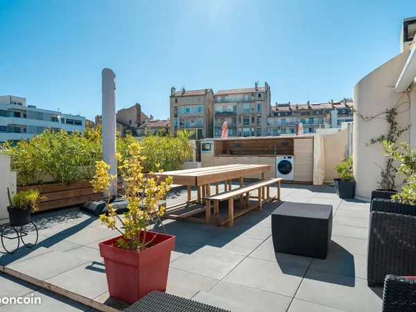 Duplex, terrasse, parking, studio,