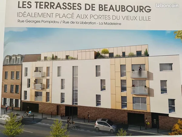Appartement T2 - La Madeleine - dispo fin 10/26