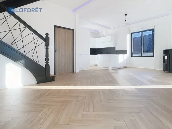 DUPLEX au coeur de Guidel,122 m2, 3 chambres