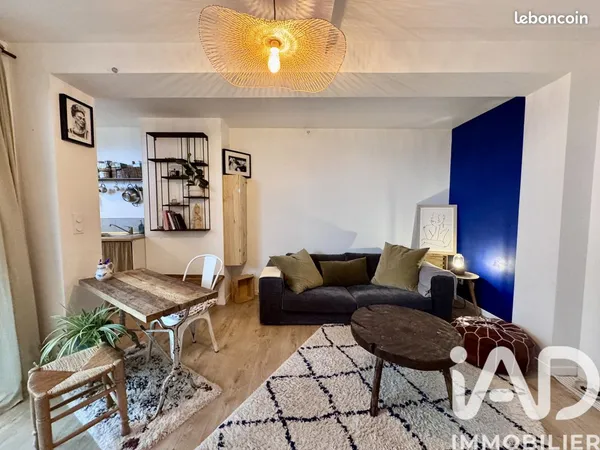 Appartement 2 pièces 38 m²