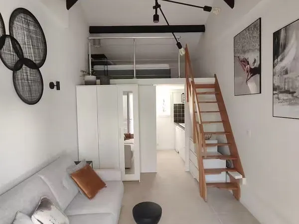 Studio meublé 22m² Fibre & Piscine - Idéal CREPS (5 min à pied) & CERS (Bail mobilité)