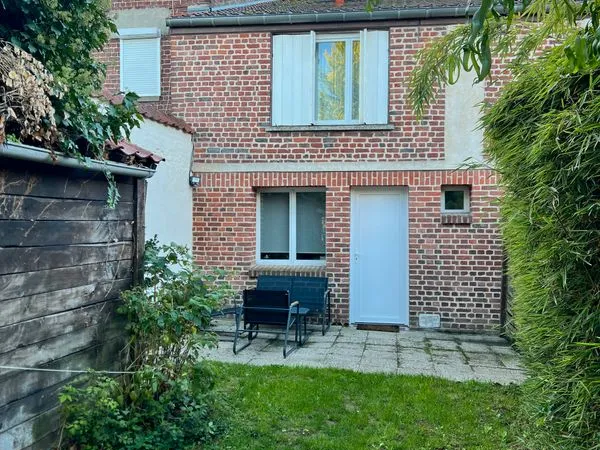 Maison 2 chambres jardin centre ville Fretin