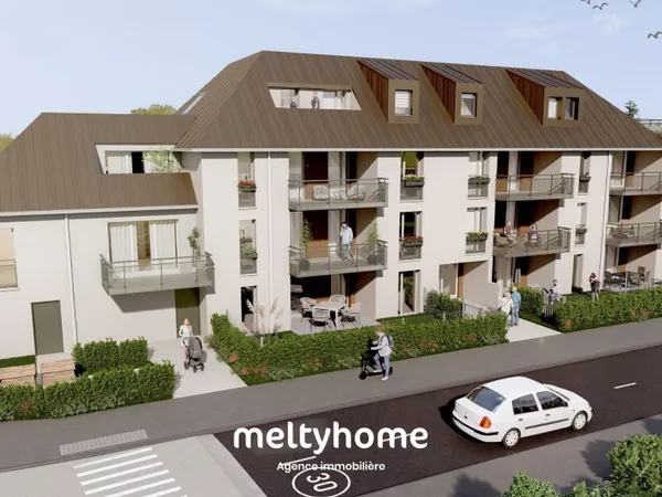 Appartement 2 pièces 39 m²