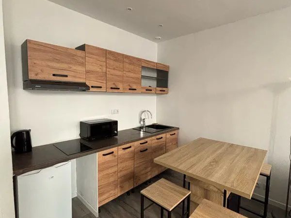 Studio meublé - 27,65m2