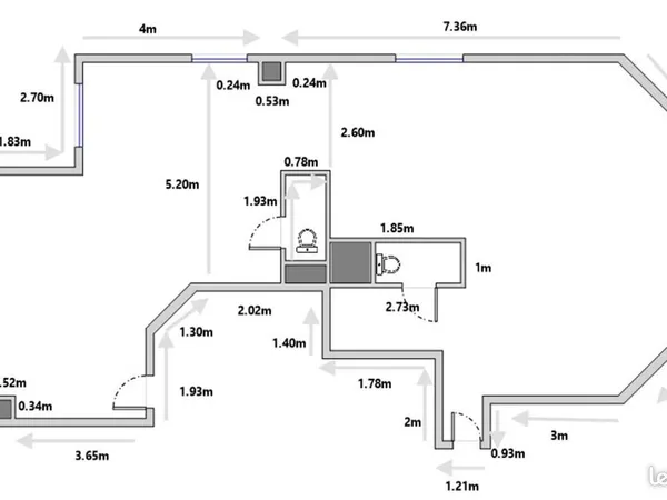 À vendre : bureaux / locaux professionnels de 92 m² à 429.000 + double box optionnel à 39.000