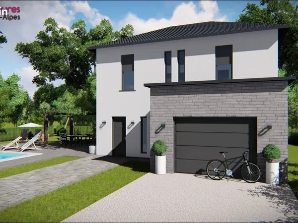 Projet de construction d'une maison 85 m² avec terrain à SAINT-MAURICE-DE-GOURDANS (01)