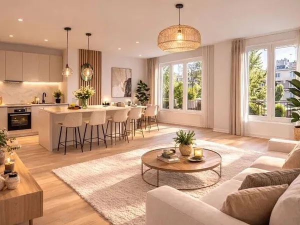 Appartement 2 pièces 46 m²