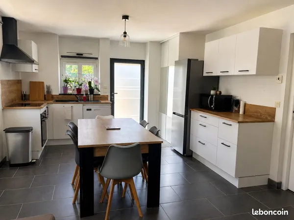 Maisonnette meublée 59 m² avec 2 chambres et terrasse