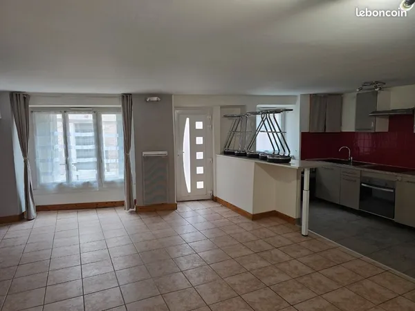 Maison avec 2 chambres de 72 m2 en plein centre de Perigueux