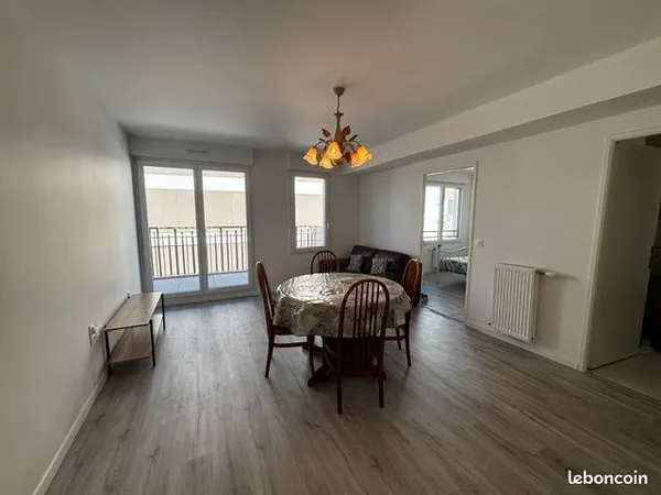 T2 Meublé neuf de 46 m2 avec Balcon et 2 places Parkings
