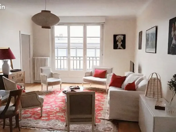 Appartement meublé 90 m2, 2 chambres, hyper centre de Caen