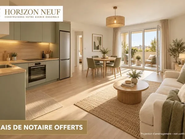 Appartement 3 pièces 64 m²