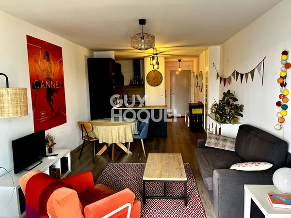 Appartement meublé T3 59m2 chauffage inclus - Nantes Est