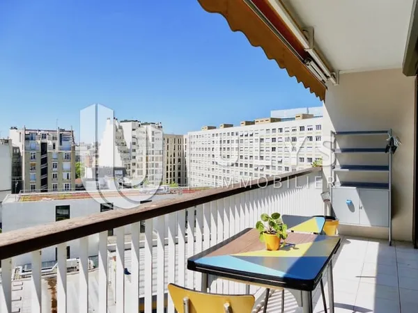 Square Auguste Renoir, Appartement 3 Pièces 70 m2, Balcon