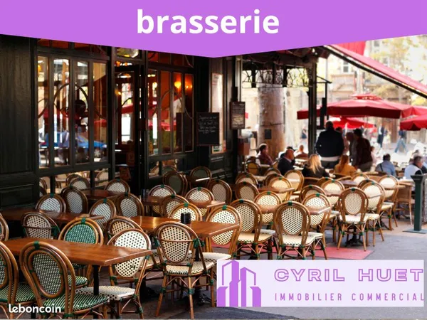Fonds de commerce restaurant 160 m²