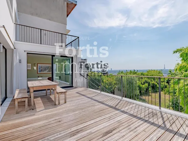 SURESNES - PROPRIETE CONTEMPORAINE D'EXCEPTION VUE SUR PARIS