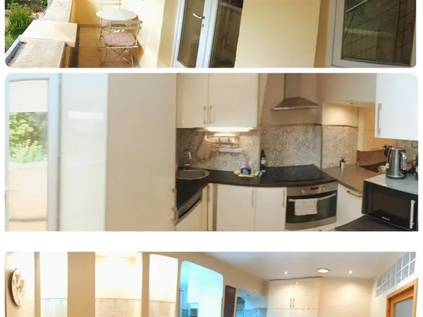 Appartements meuble 2 chres avec balcon
