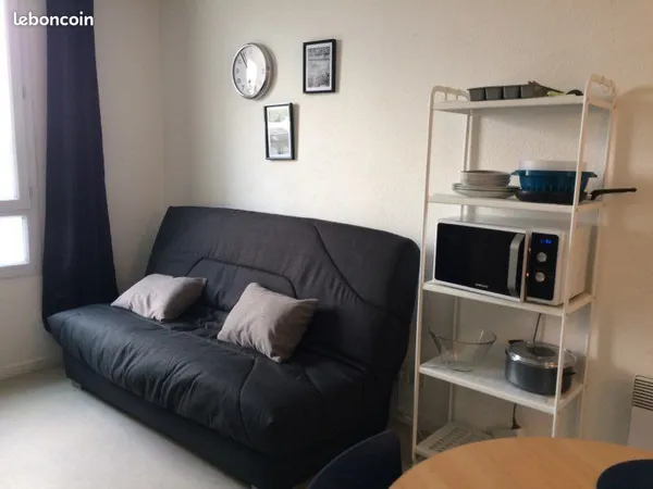 Studio 1 pièce 18 m²