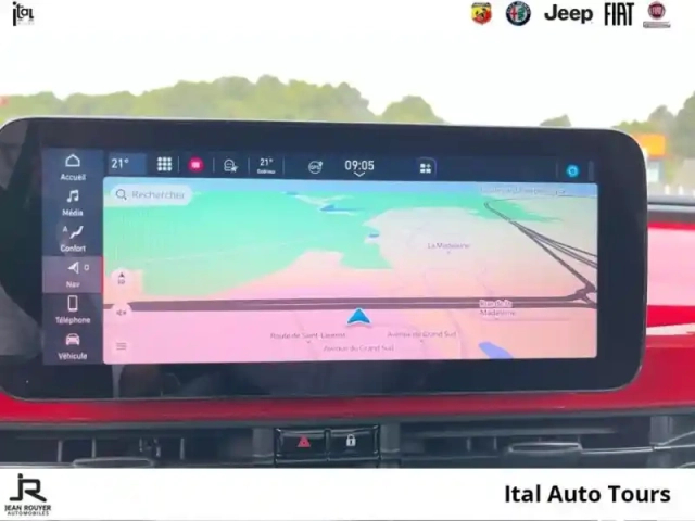 Fiat 500 e/electrique 118ch/118 (red) my23/camera — photo 13