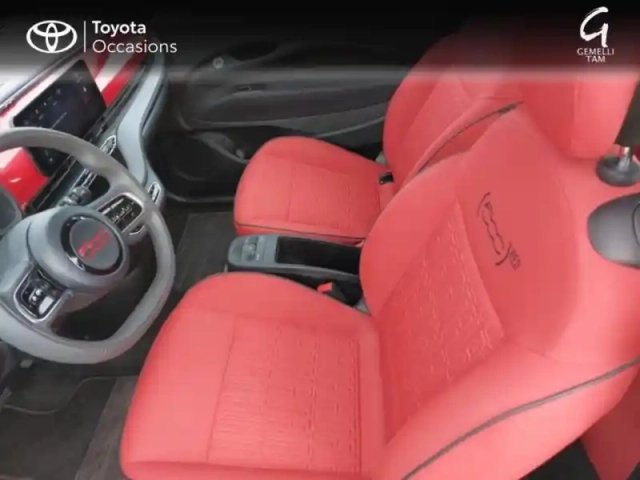 Fiat 500 e 95ch (red) — photo 12