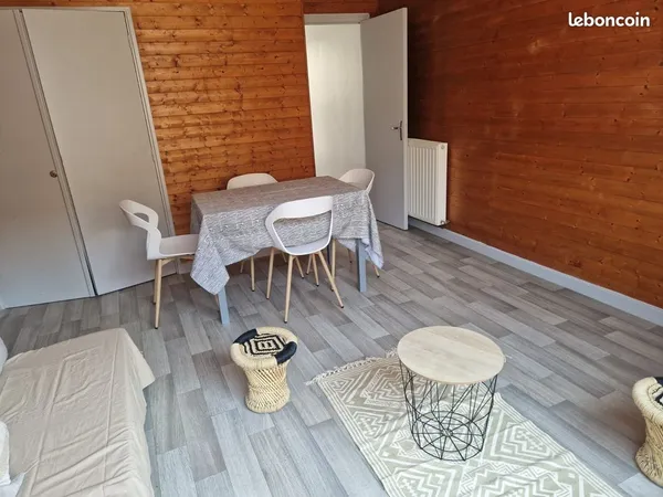 Pau Dufau-Tourasse - T1 bis meublé 31 m² vendu loué - ascenseur, garage