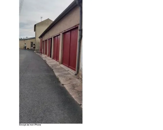 Vends lot de six garages