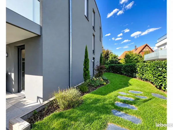 Rare à la vente - Appartement 4 pièces Mittelhausbergen avec jardin