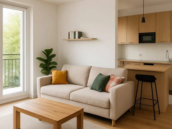 Appartement 2 pièces 45 m²