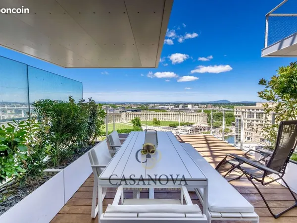 Penthouse 4 pièces 154 m²