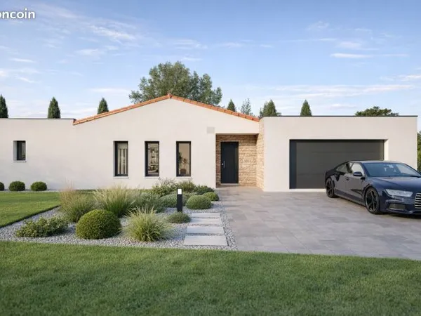 Maison 130 m² avec terrain à DOMPIERRE-SUR-MER