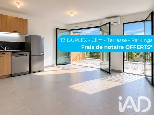 Vente Duplex 3 pièces