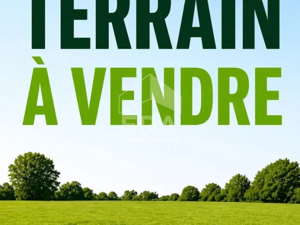 Terrain 2664 m2 Axe Chauny-Laon et grange 100 m2