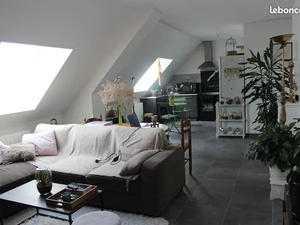 T3 - 2 chambres - lumineux - 74 m² au sol - vendu loué - GARAGE - Vineuil