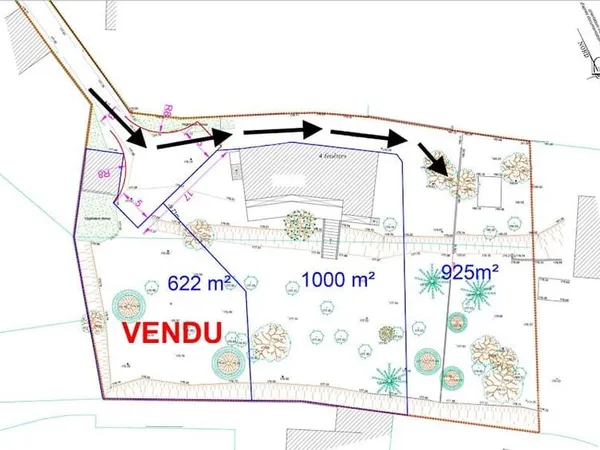 Terrain 231 m²