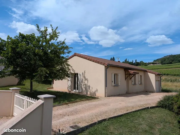 Maison plain-pied 4 pèces 102 m2