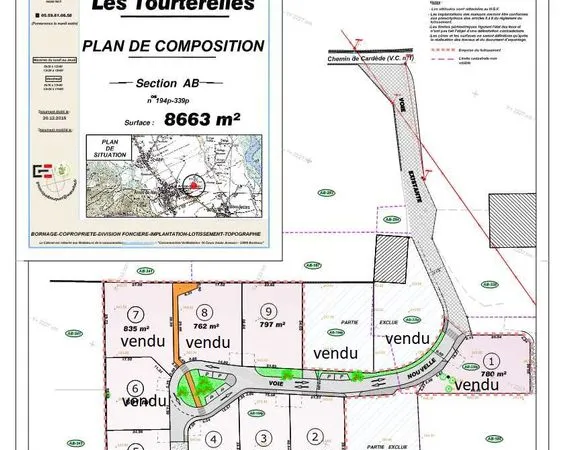 TERRAIN à BATIR 797 m² 67000 euros