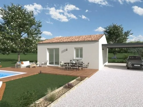 Maison 2 pièces 58 m²