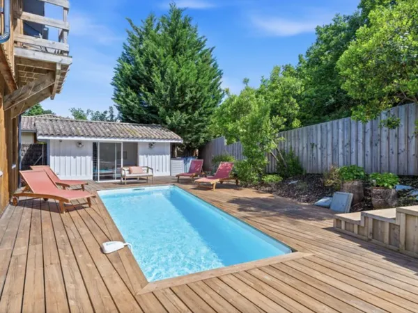 Maison d'architecte en lisière de forêt - Portes du Pyla, La Teste-de-Buch - 146 m², piscine
